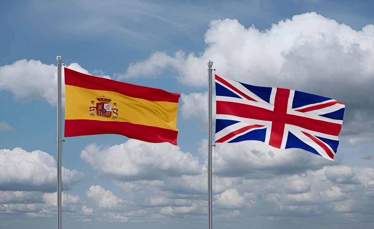 uk spain flag